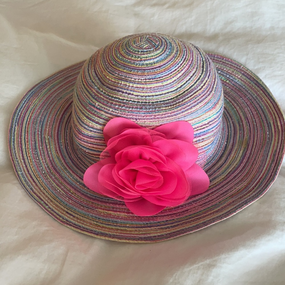 🐨 New! Girls 6-12 month Flower Hat